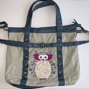 Large Canvas Shoulder Bag